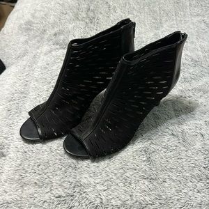 Women’s size 11 a.n.a. black suede heels